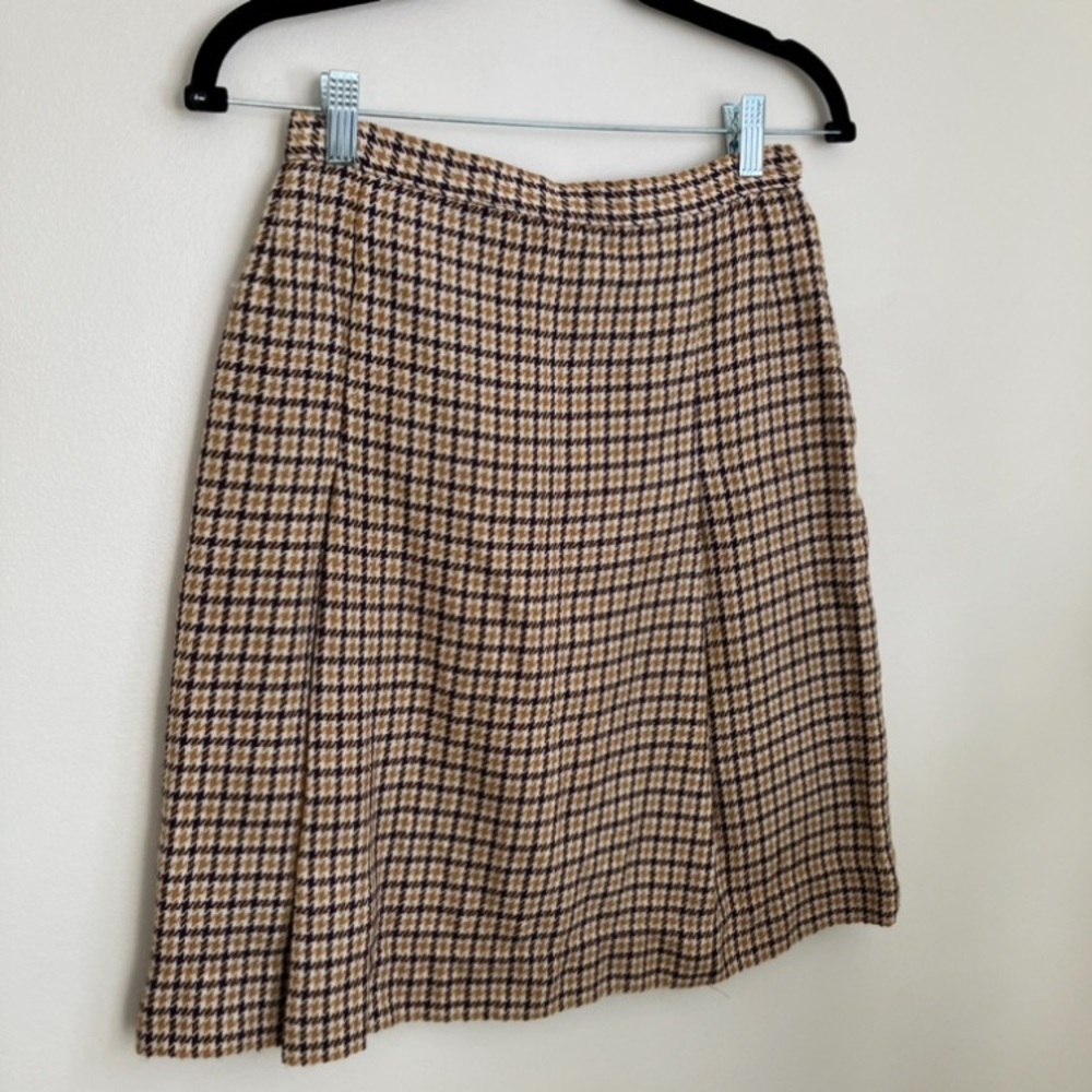 Vintage Houdstooth Women's Skirt